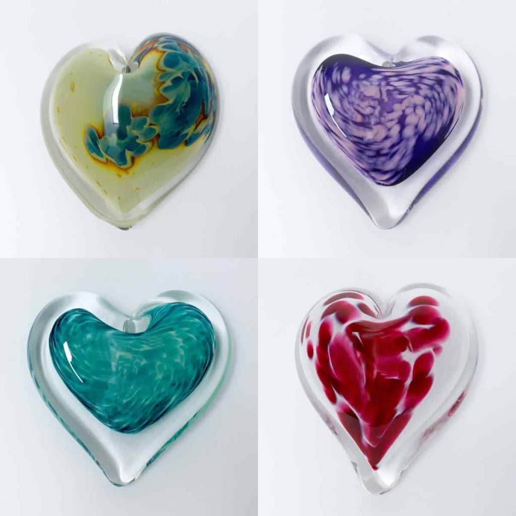 Heart Paperweights
