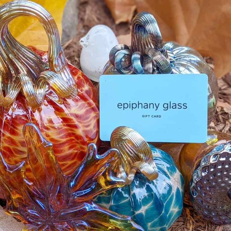 epiphany glass gift card hostess gift
