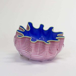 Pink & Blue Splash Bowl