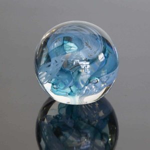Aqua Earth Day Circle Of Life Paperweight