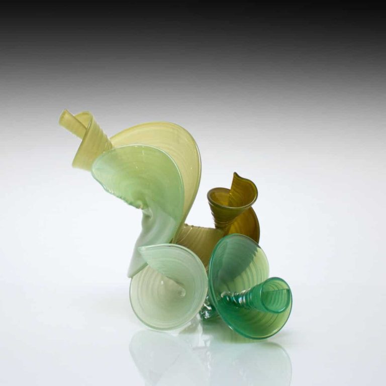 Laminar Glass Sculpture 3893