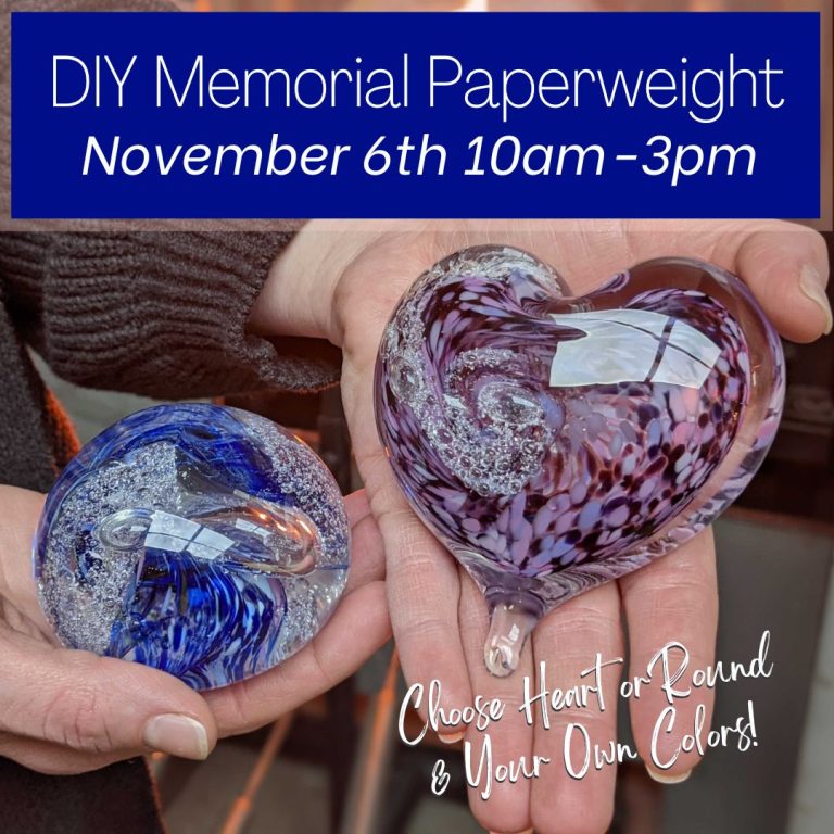 DIY Memorial Paperweight Workshop November 6