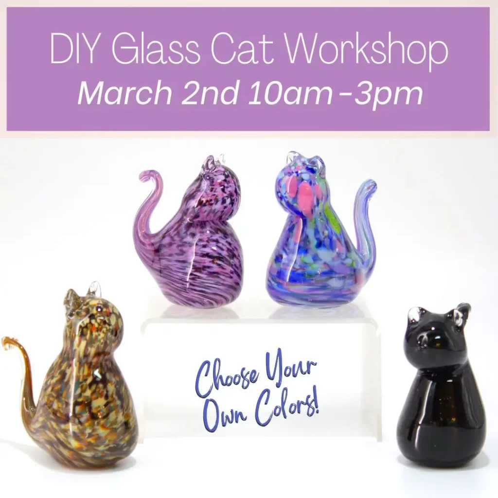 DIY Glass Cat Workshop