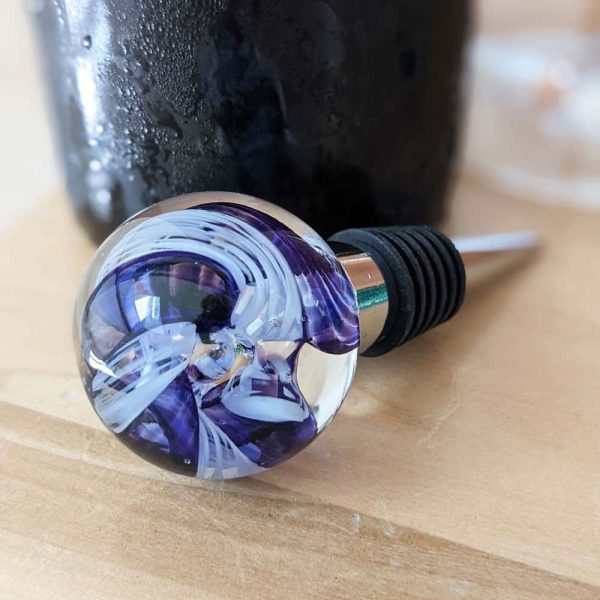 Circle Of Life Violet Wine Stopper