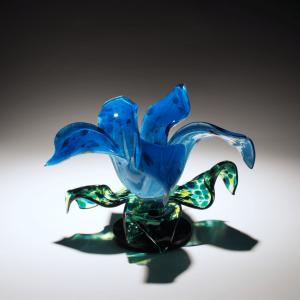 Wynn Glass Flower Sculpture