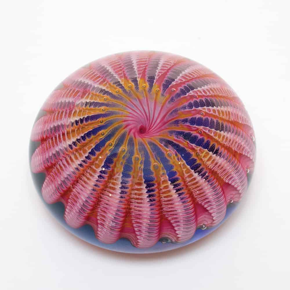 Pink Sea Urchin Paperweight