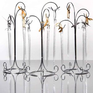 Clear Icicle Ornaments