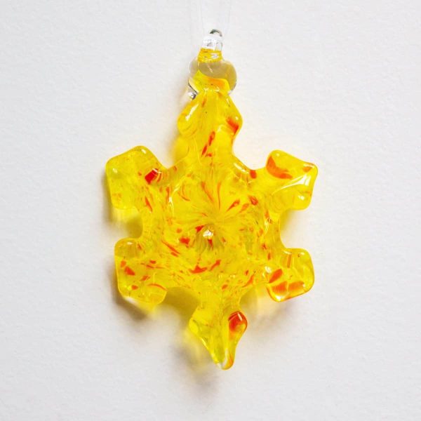 Sunshine Snowflake Ornament