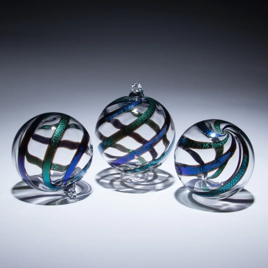 Starlight Dream Flurry Glass Ornament
