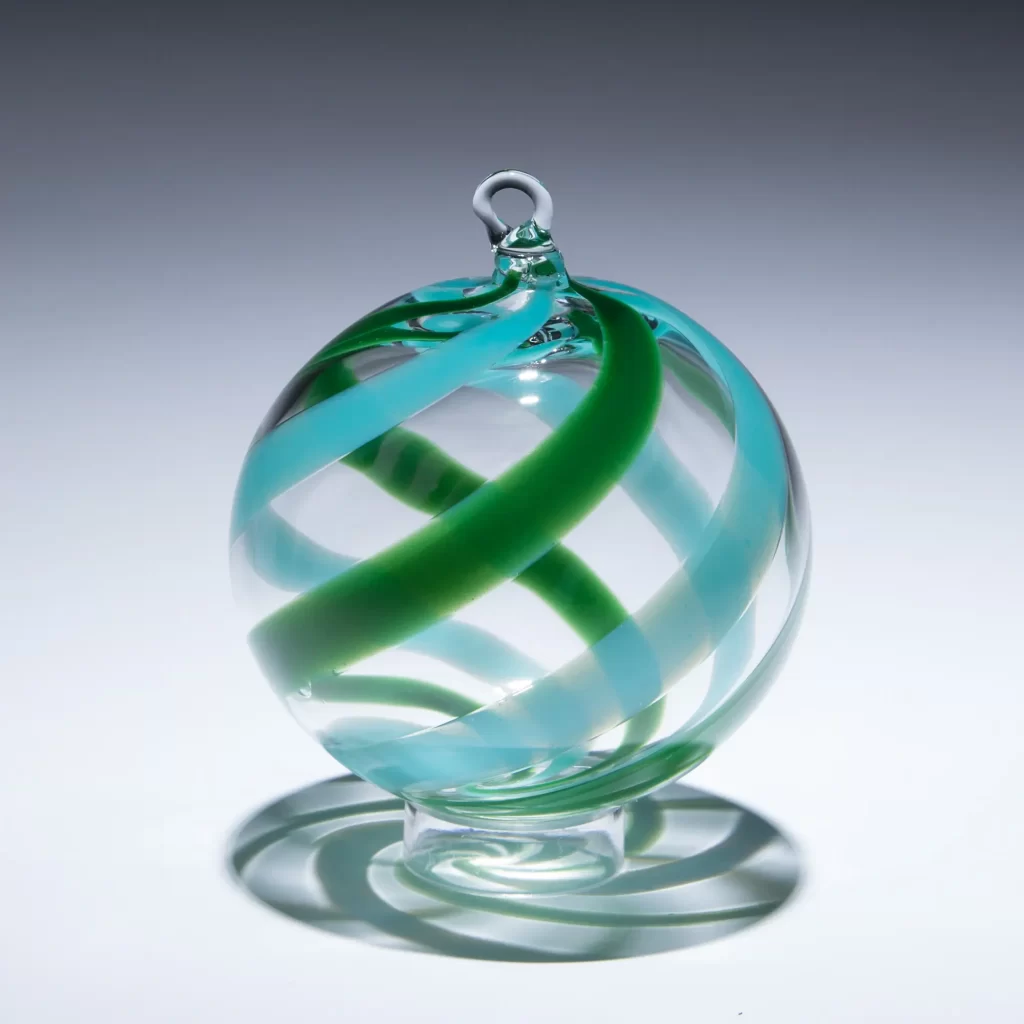 Laguna Dream Flurry Glass Ornament