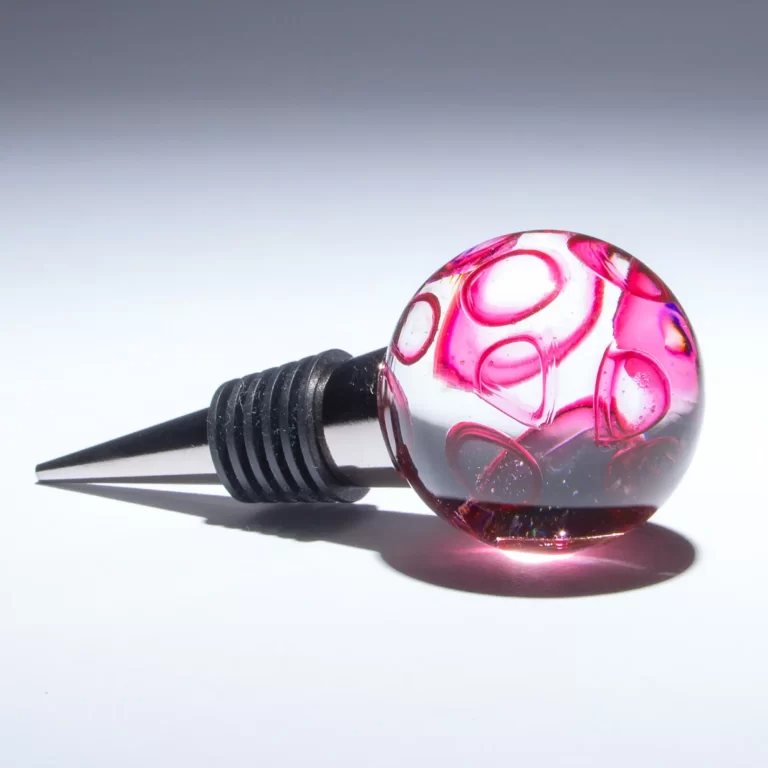 Ruby Murrini Wine Stopper