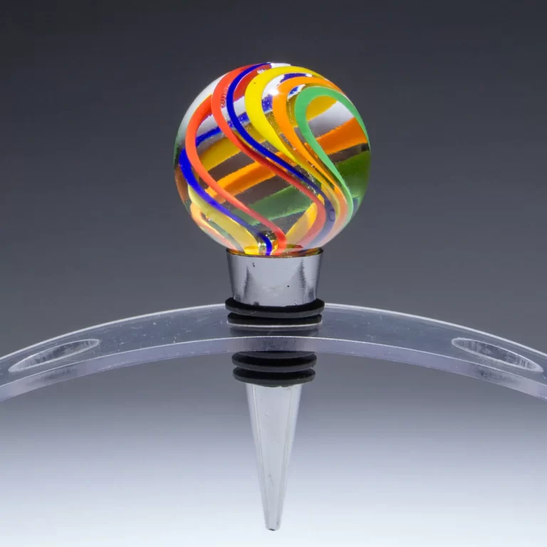 Rainbow Stringer Wine Stopper