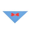Cute Pet Bandana with Bone Design - Stylish Accessory for Dogs and Cats - Image 2
